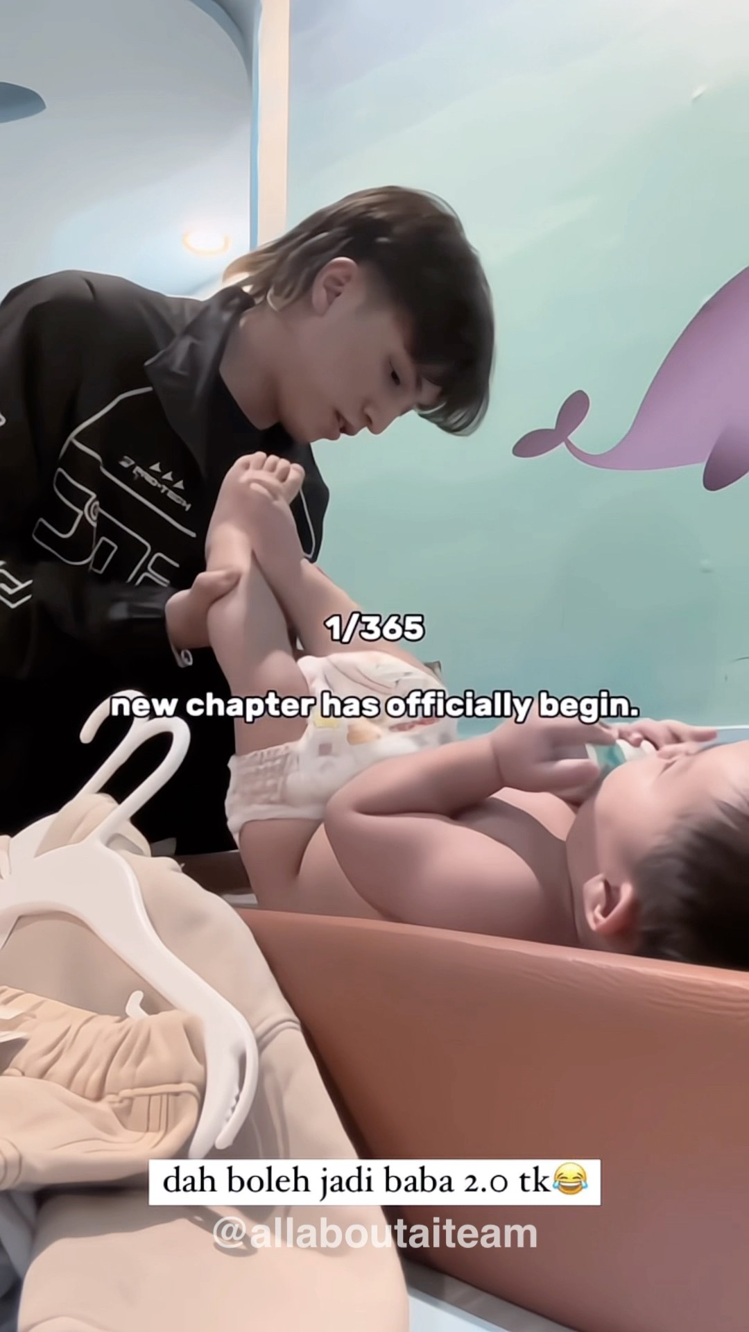 Mad Dah Ready Nak Jadi Baba Dah Tu Nampaknya ? #aimadkhan #nael #aiboyyra #aiteam